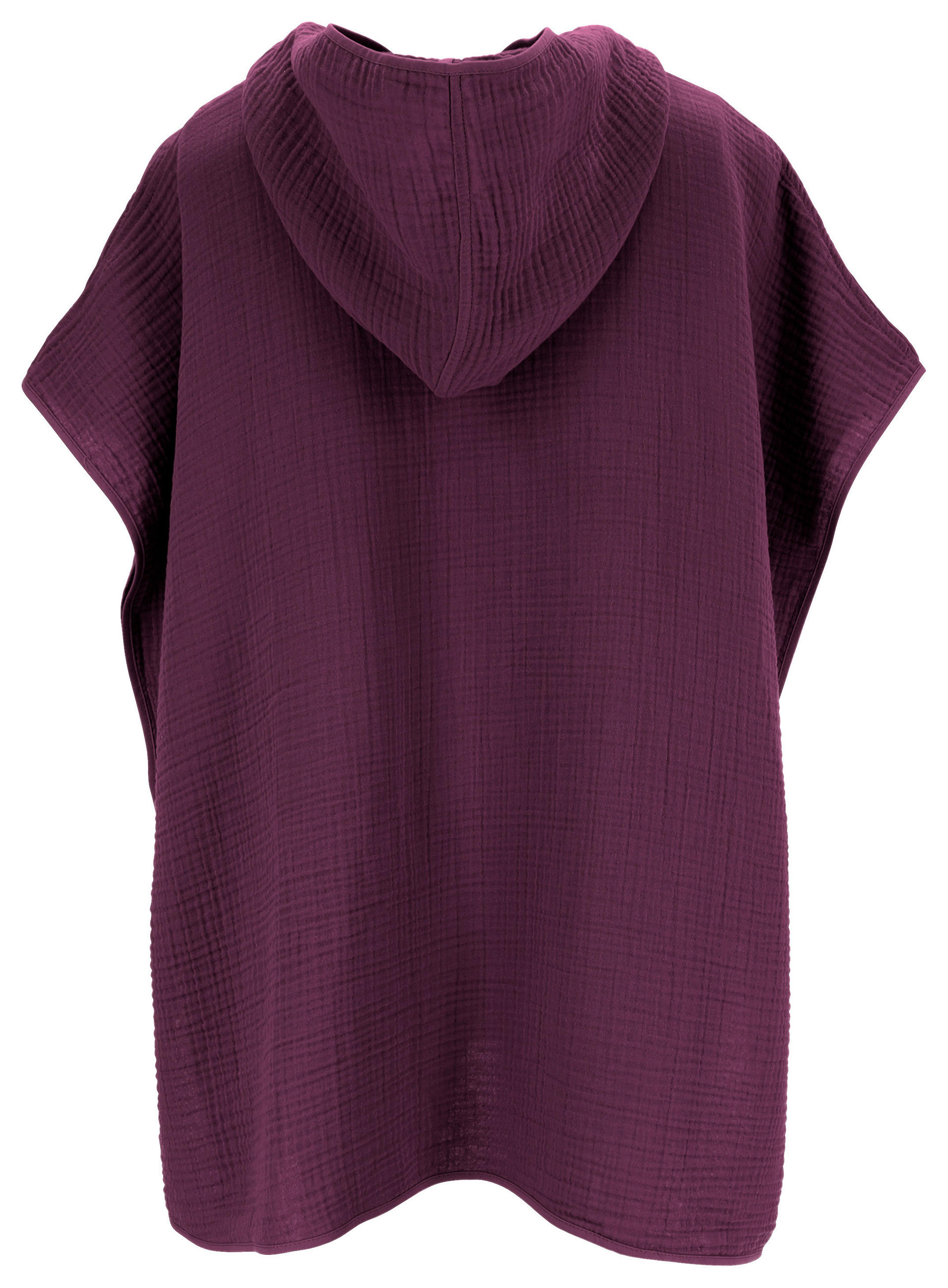 PONCHO Tilda one size  - Rot, Basics, Textil (one sizenull) - Vossen