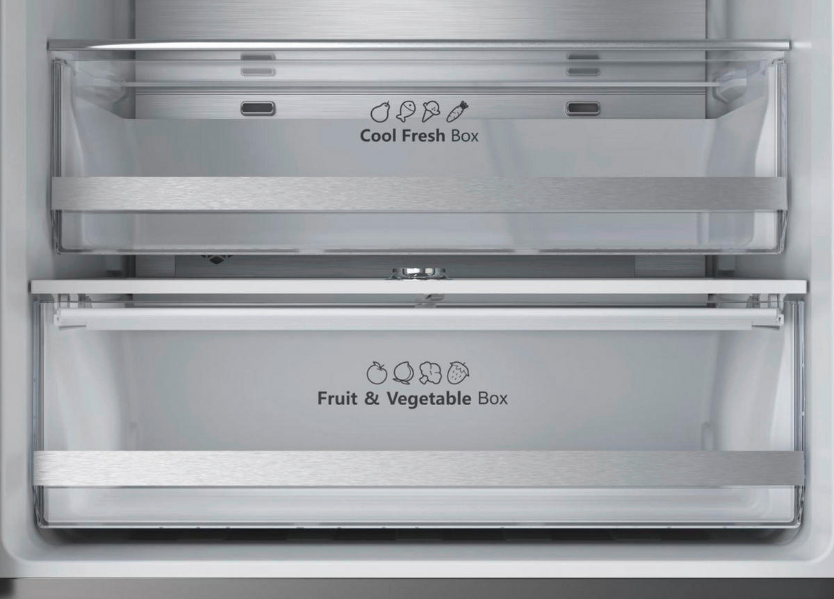 FRENCH-DOOR 70,4/201,3/69,4 cm RF632N4AFC1  - Schwarz, Basics, Metall (70,4/201,3/69,4cm) - Hisense