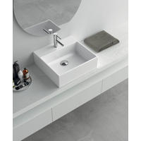 WASCHBECKEN 50/16/48 cm  - Weiß, Basics, Keramik (50/16/48cm) - Novel