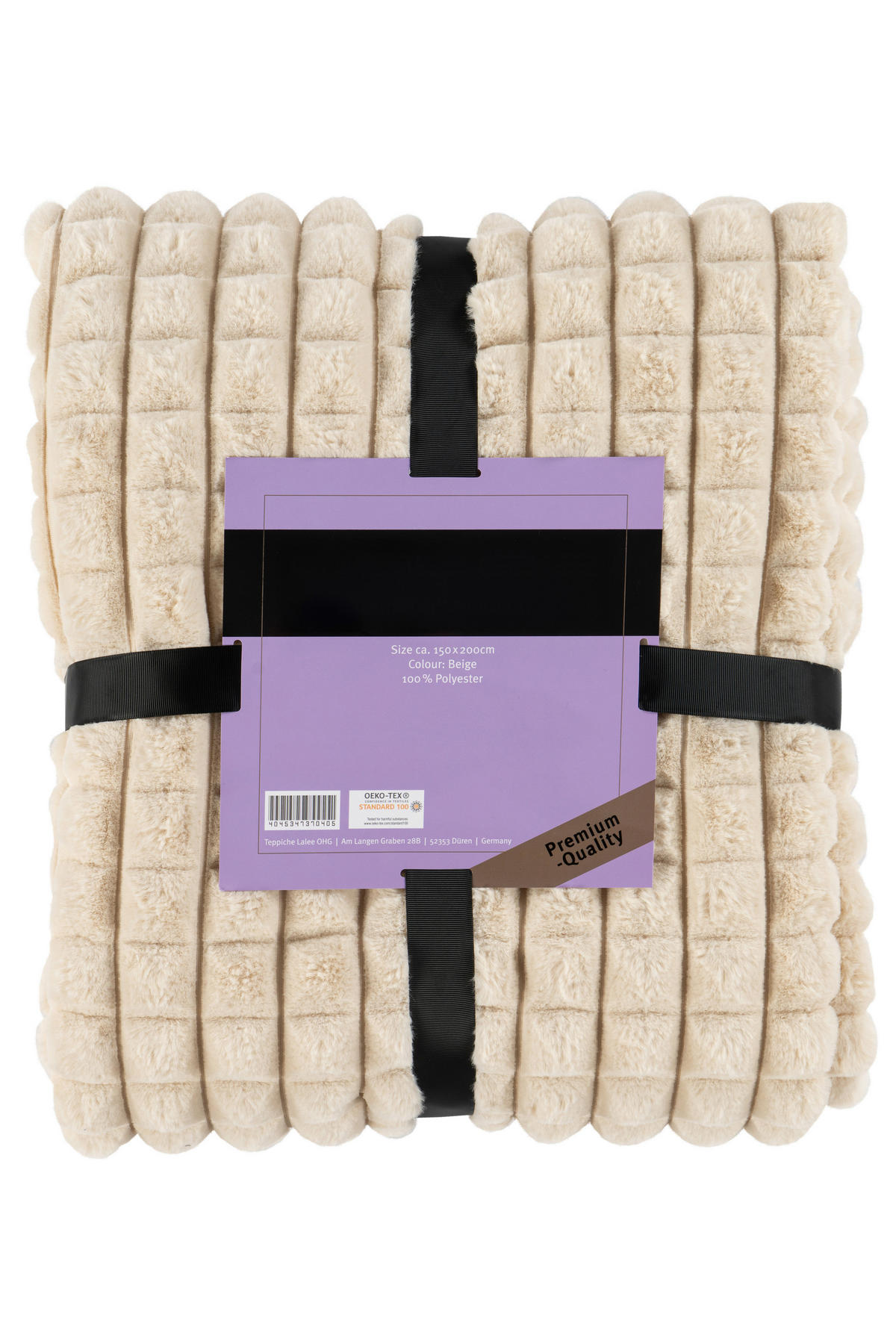 WOHNDECKE 150/200 cm  - Beige, Basics, Textil (150/200cm) - Kayoom