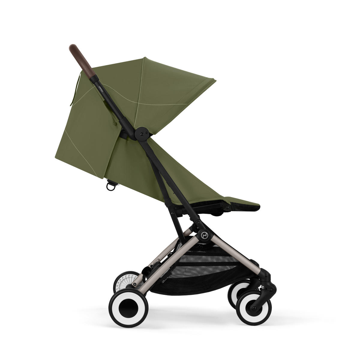 BUGGY Orfeo  - Taupe/Waldgrün, Basics (77/52/102cm) - cybex GOLD