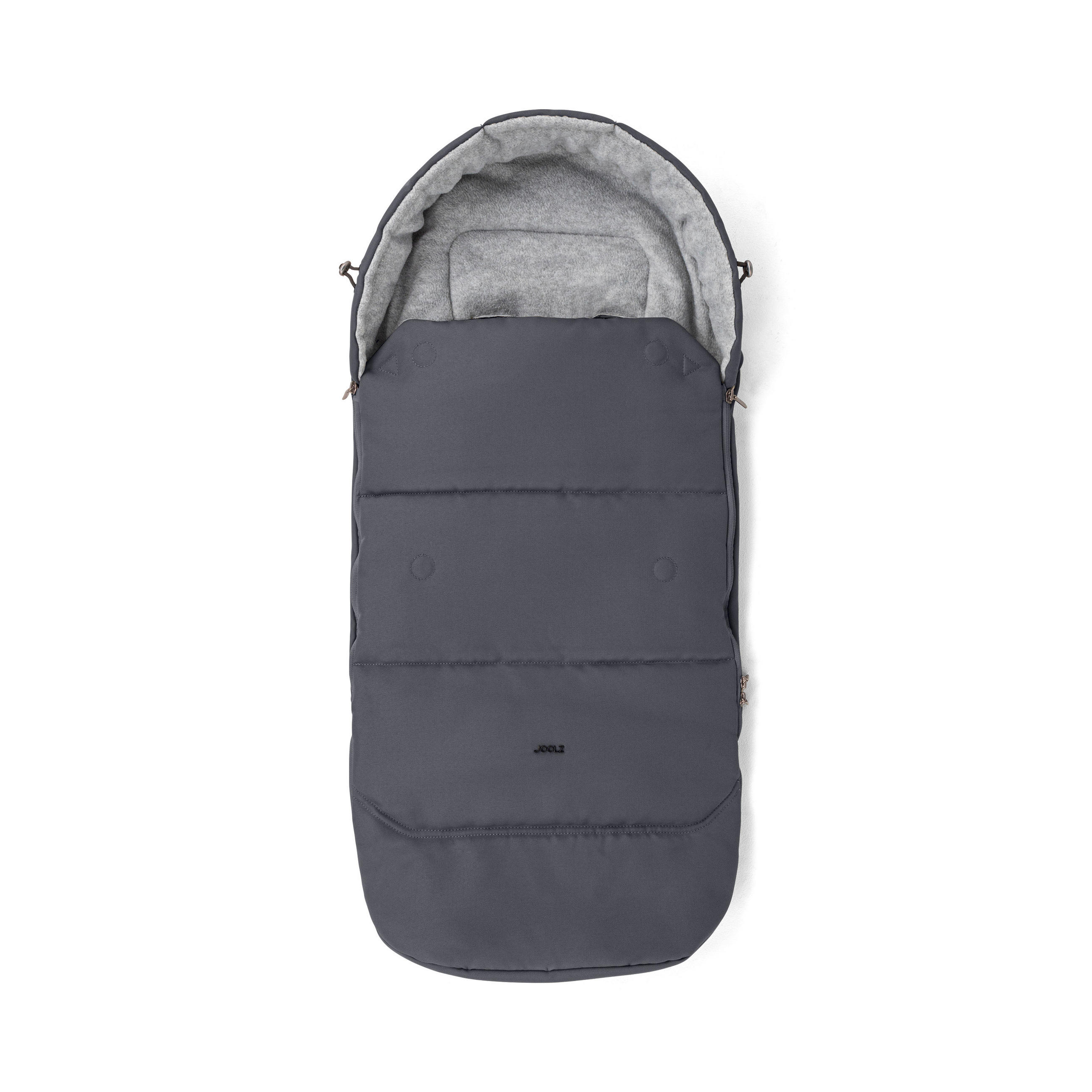 FUßSACK  - Grau, Basics, Textil (40/11/90cm) - Joolz
