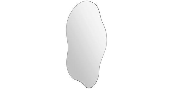 WANDSPIEGEL 70/150/1,5 cm    in wellenförmig  - Schwarz, Design, Glas/Holzwerkstoff (70/150/1,5cm) - Xora