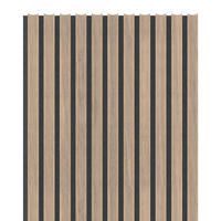 WANDPANEEL Walnussfarben  - Walnussfarben, Design, Holzwerkstoff/Kunststoff (41/41/2,1cm) - Livetastic