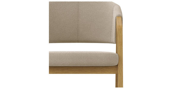 ARMLEHNSTUHL  in Mikrofaser  - Eichefarben/Naturfarben, KONVENTIONELL, Holz/Textil (59/96/60cm) - Carryhome