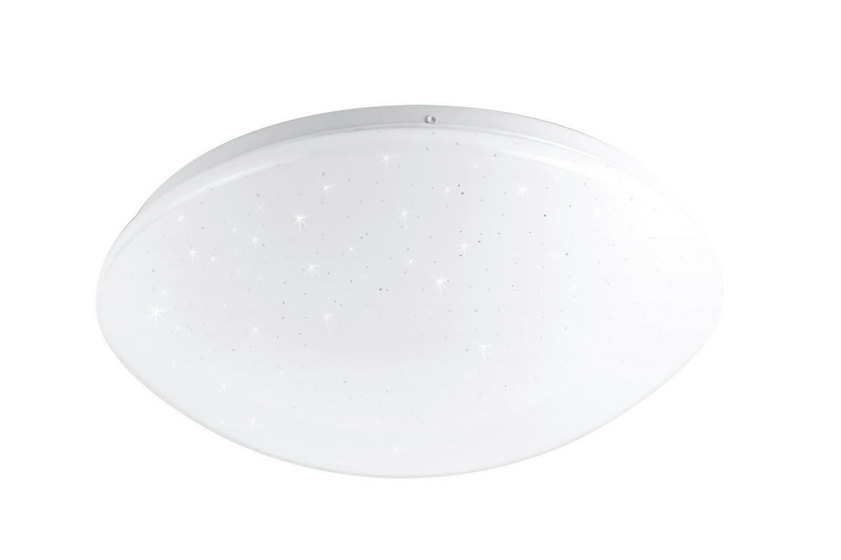 LED-TAKLAMPA 38/38/10 cm  - vit, Basics, metall (38/38/10cm)