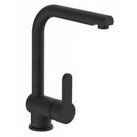 KÜCHENARMATUR  - Schwarz, Basics, Metall (5,5/30/24cm) - Schütte