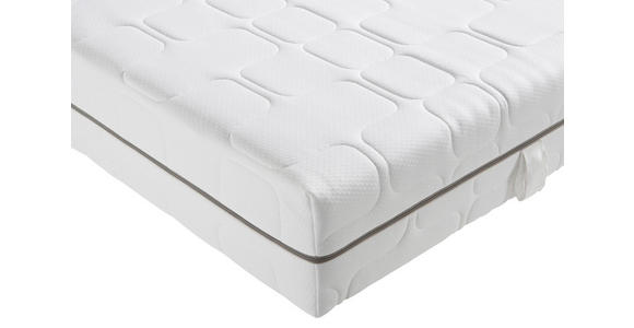 KOMFORTSCHAUMMATRATZE 100/200 cm Höhe ca. 26 cm - Weiß, Basics, Textil (100/200cm) - Xora