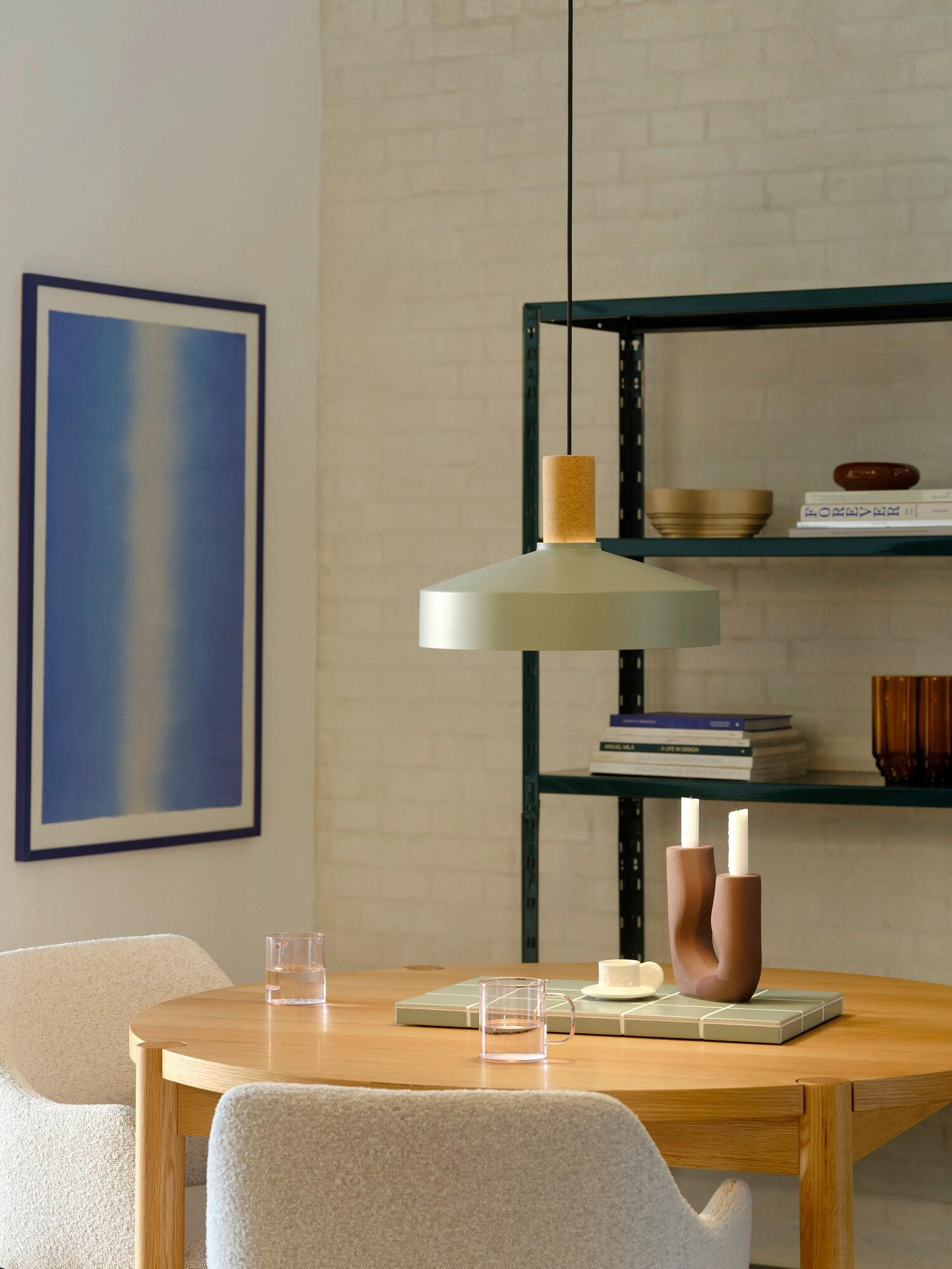 HÄNGELEUCHTE 37,5/13 cm   - Hellgrün, Trend, Metall (37,5/13cm) - Nordlux