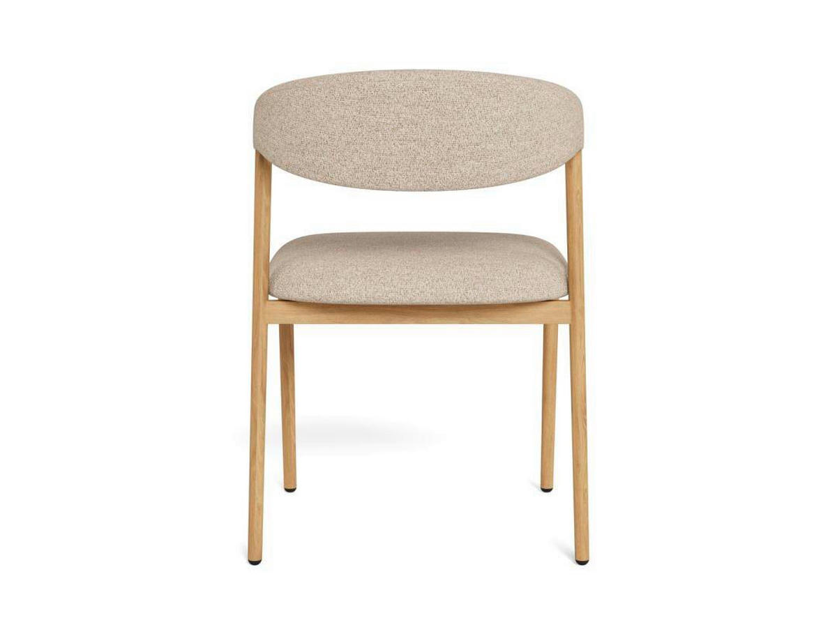 STUHL     Eichefarben, Beige  - Eichefarben/Beige, KONVENTIONELL, Textil/Metall (53,5/78,5/53cm) - MID.YOU