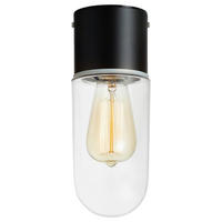 DECKENLEUCHTE     - Klar/Schwarz, Basics (10/26/10cm) - Markslöjd