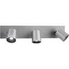 STRAHLER Modo 48/11/9 cm   - Alufarben, Basics, Metall (48/11/9cm) - Fabas Luce