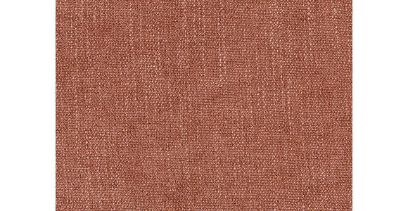 HOCKER in Textil Rostfarben  - Rostfarben/Schwarz, Design, Textil/Metall (120/43/90cm) - Dieter Knoll