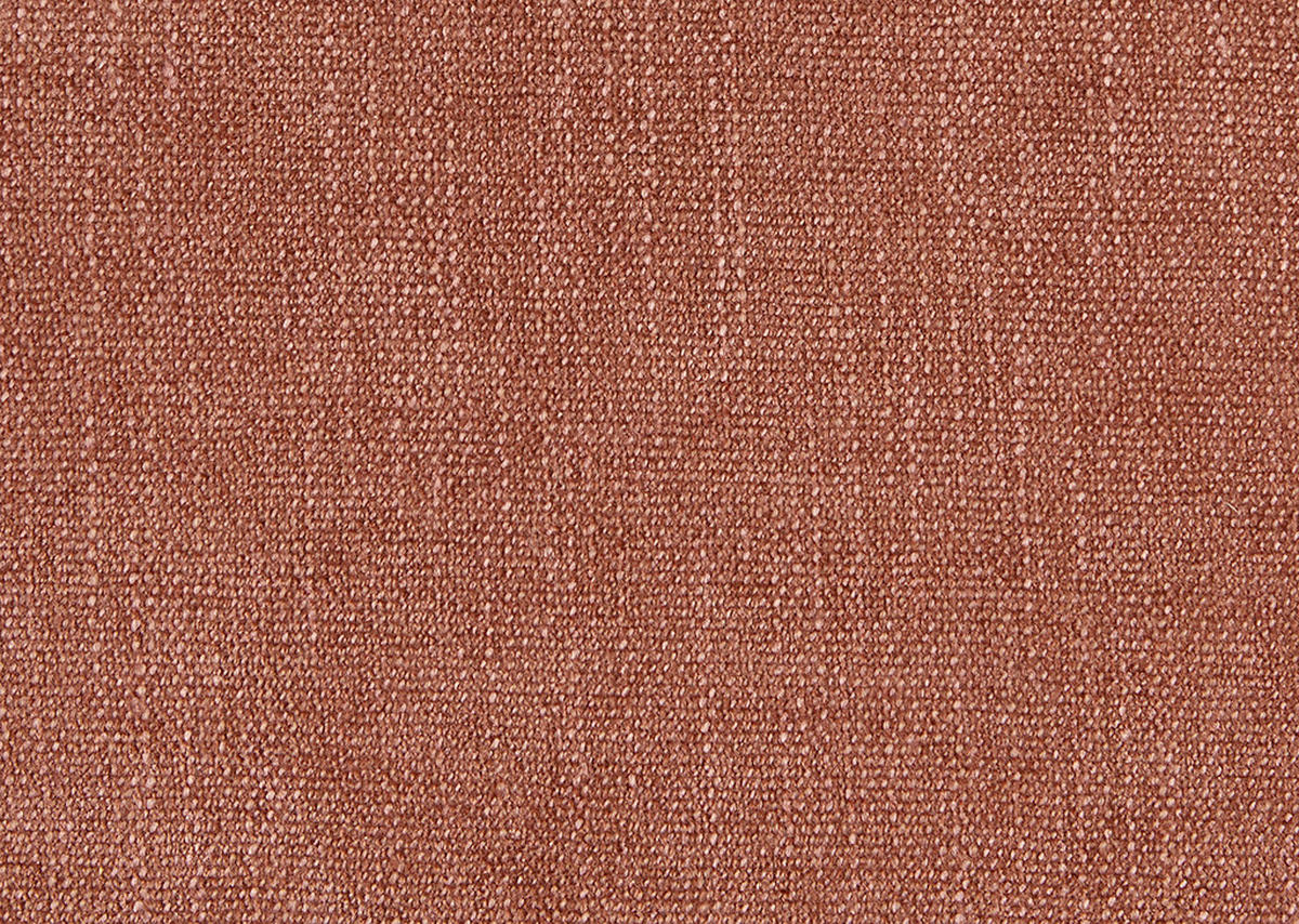 HOCKER Textil Rostfarben  - Rostfarben/Schwarz, Design, Textil/Metall (120/43/90cm) - Dieter Knoll