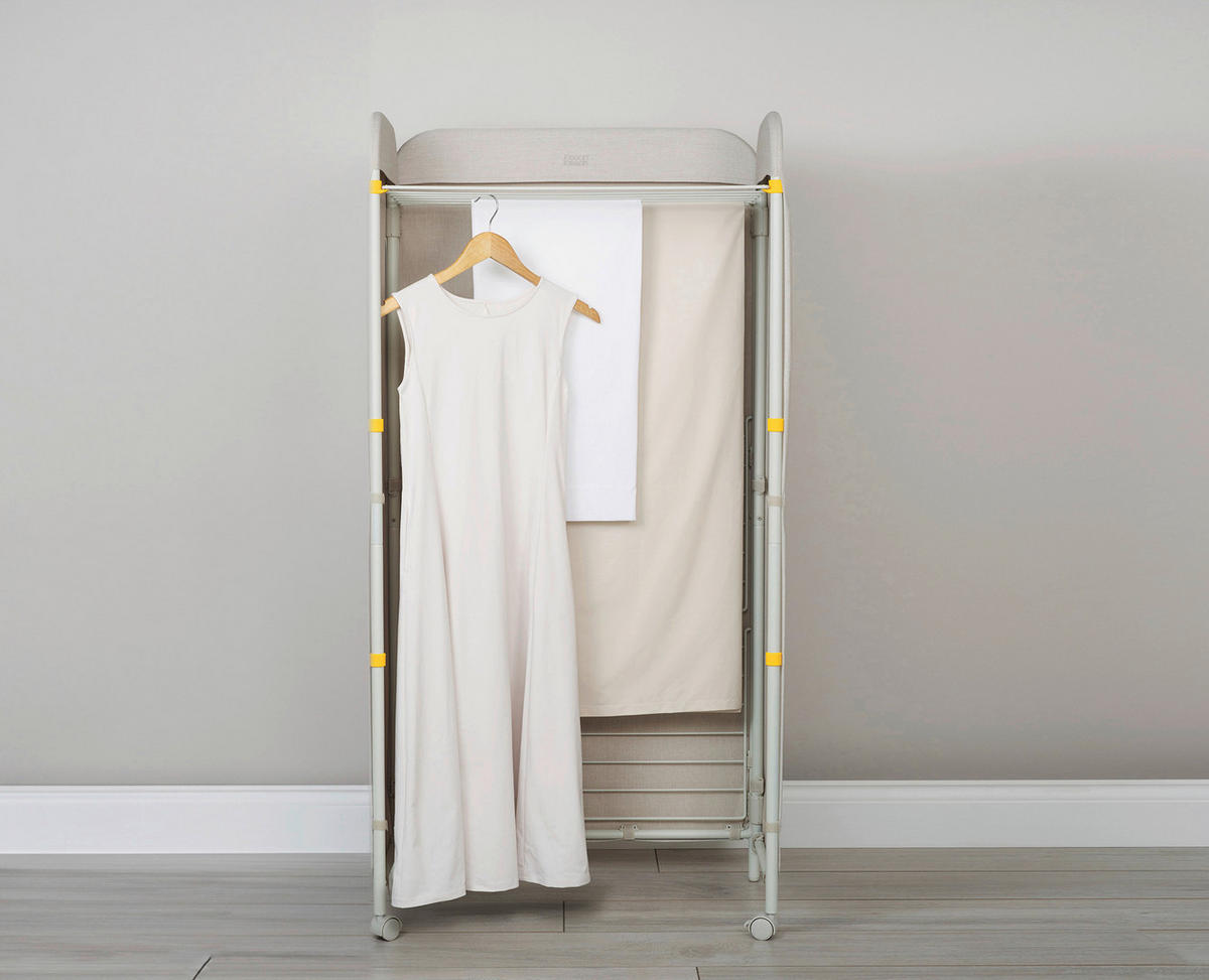 TURMWÄSCHETROCKNER  - Grauweiß, Basics, Kunststoff/Textil (74/150/40cm) - Joseph Joseph