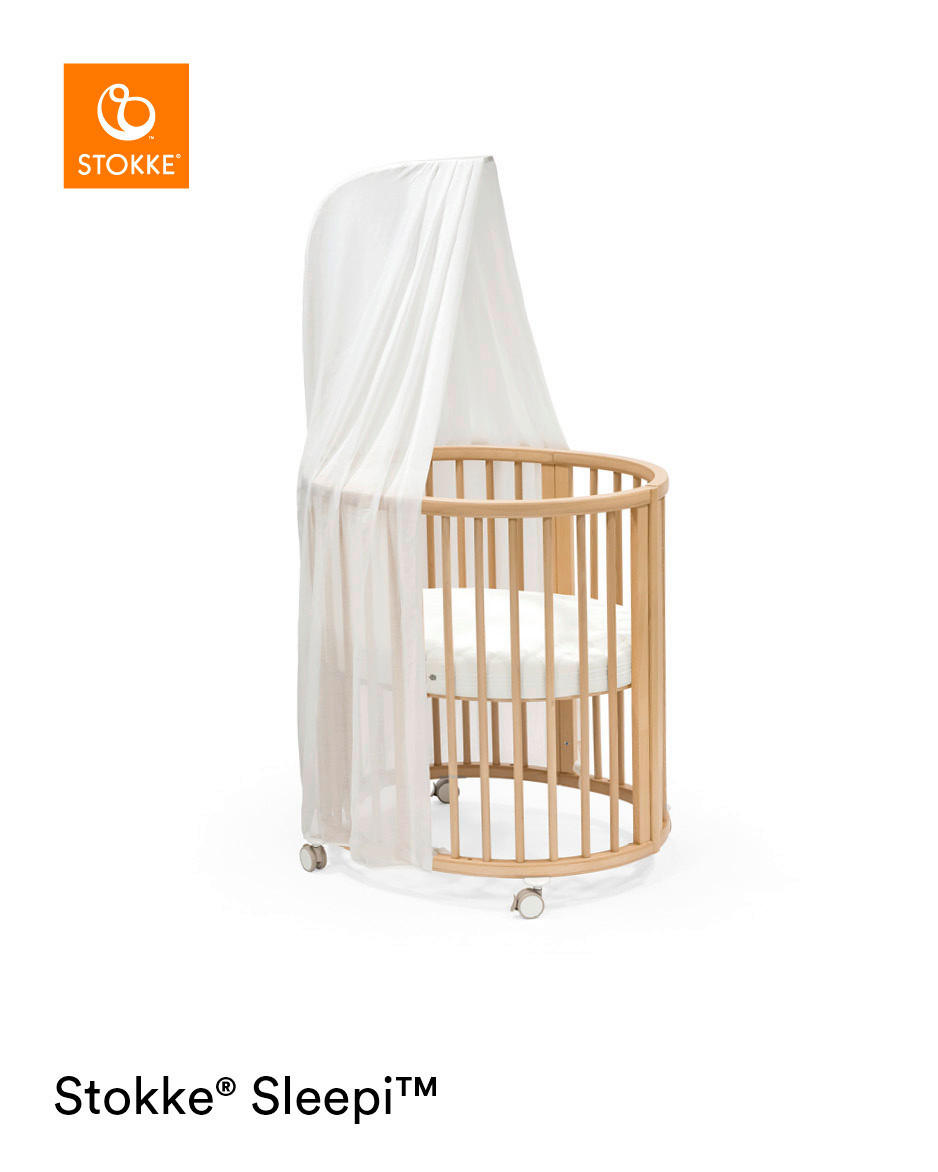 GITTERBETT  - Naturfarben, Basics, Holz (87/82/67cm) - Stokke