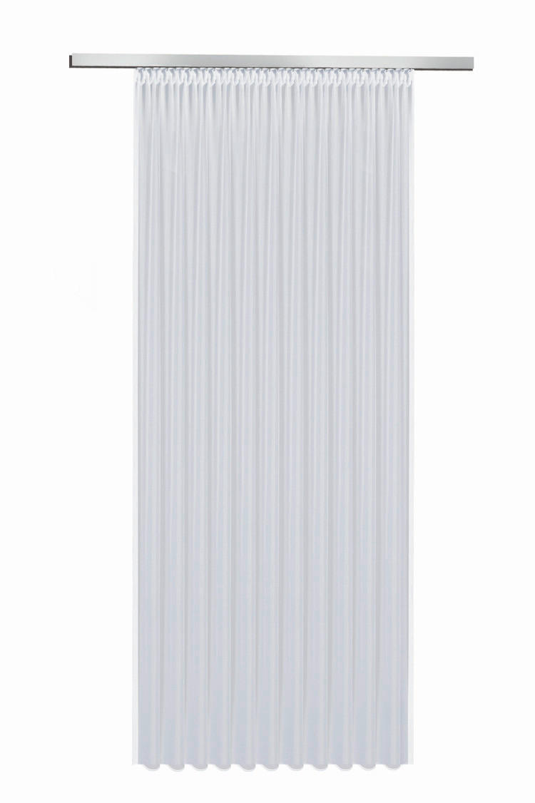 FERTIGSTORE  transparent  300/245 cm   - Weiß, Basics, Textil (300/245cm)