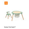 AUFBEWAHRUNGSTASCHE MuTable  - Blau/Gelb, Basics, Textil (27/32/50cm) - Stokke