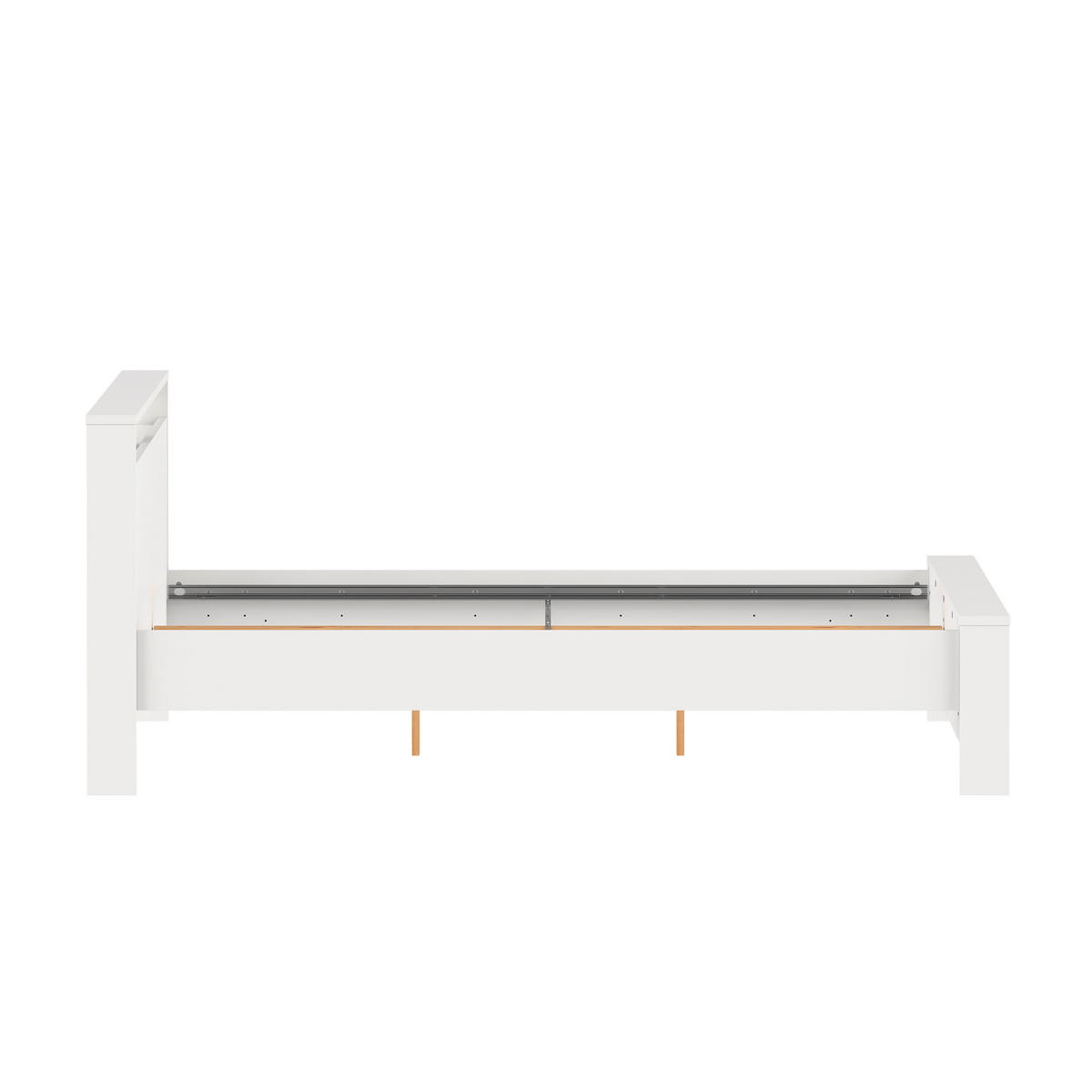PAT 180/200 cm  alb  - alb, Konventionell, material pe bază de lemn (180/200cm) - Boxxx