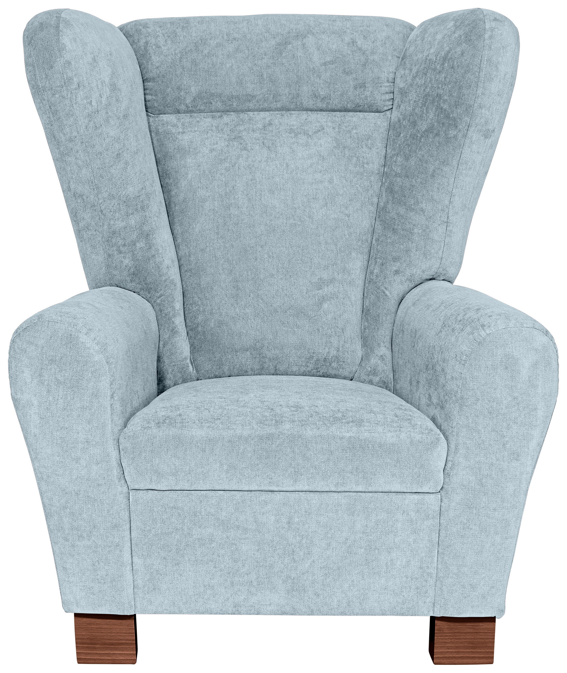 Thumbnail - Livetastic Ohrensessel Lesesessel, Hellblau, Textil, Buche, massiv, 95x109x97 cm, Wohnzimmer, Sessel, Ohrensessel