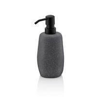 DOZATOR ZA TEČNI SAPUN  siva  kamen  - siva, Osnovno, kamen (7,5/7,5/18cm) - Kela