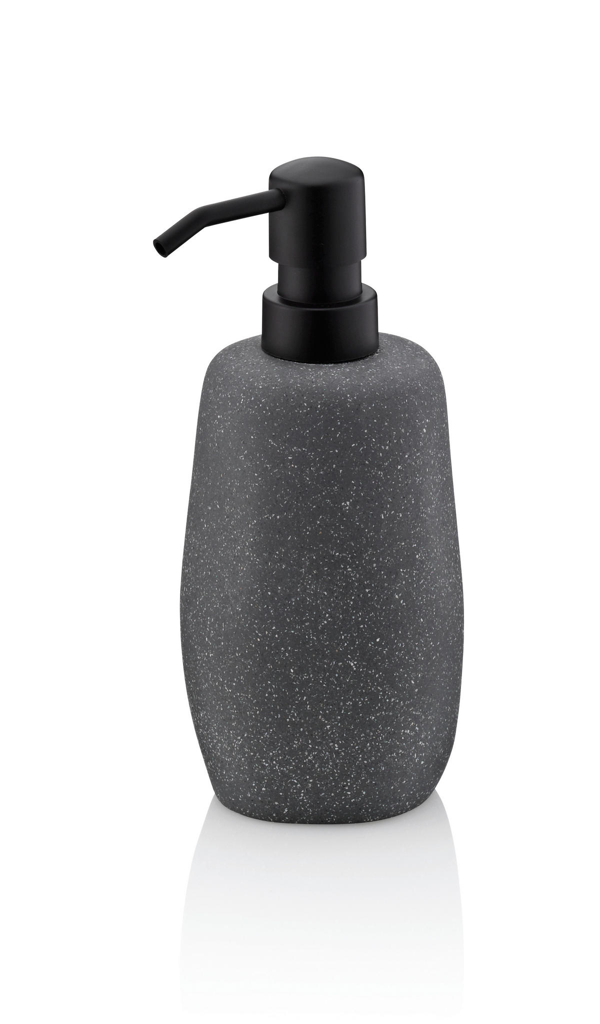 DOZATOR ZA TEČNI SAPUN  siva  kamen  - siva, Osnovno, kamen (7,5/7,5/18cm) - Kela