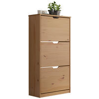SCHUHKIPPER  in 60/114/25 cm  - Honig, MODERN, Holz (60/114/25cm)