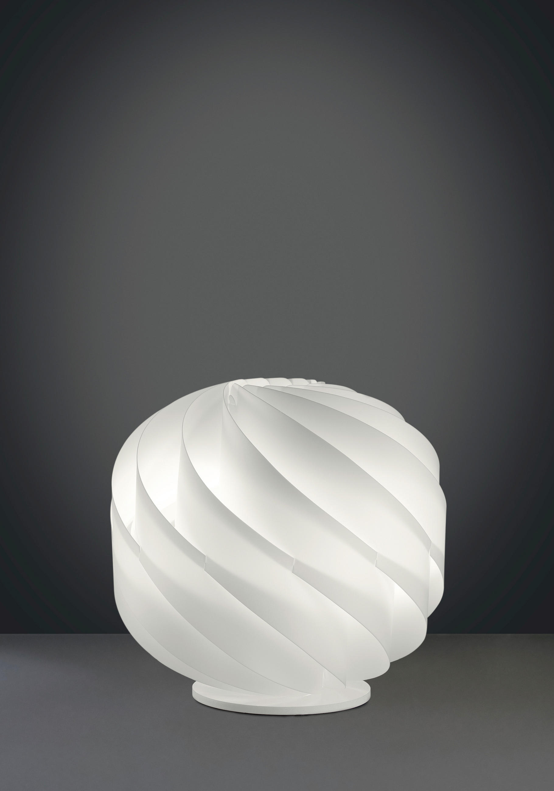 TISCHLEUCHTE - Weiß, KONVENTIONELL, Kunststoff/Metall (55/52cm)