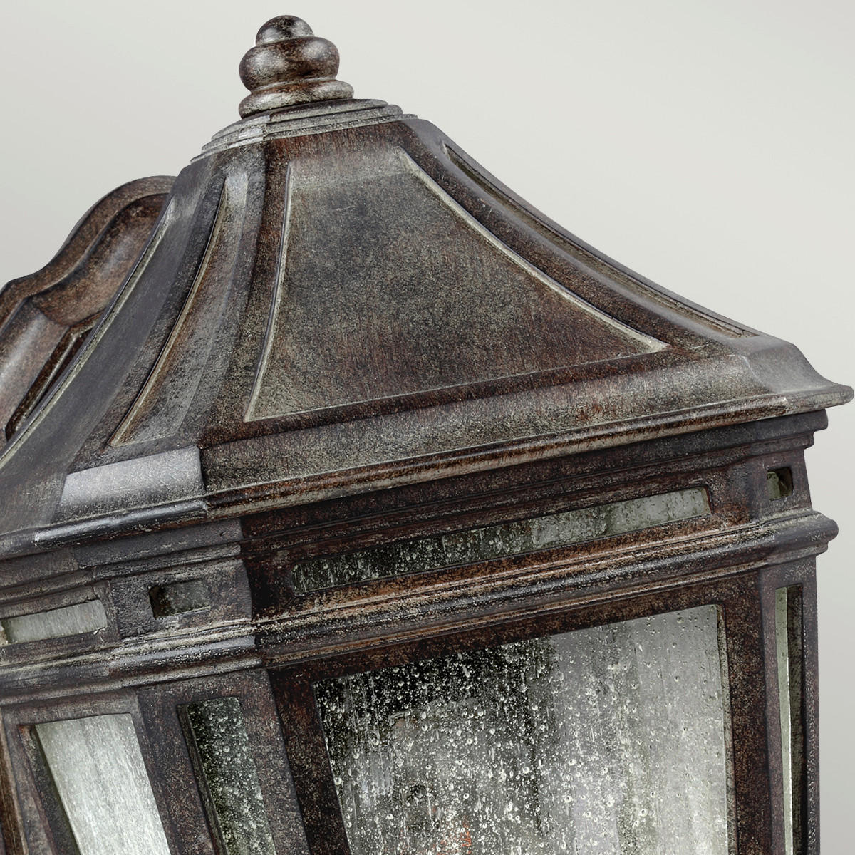 VÄGGLAMPA FÖR UTOMHUS - mörkbrun, Klassisk, metall (17,1/20,6/29,7cm) - Elstead Lighting