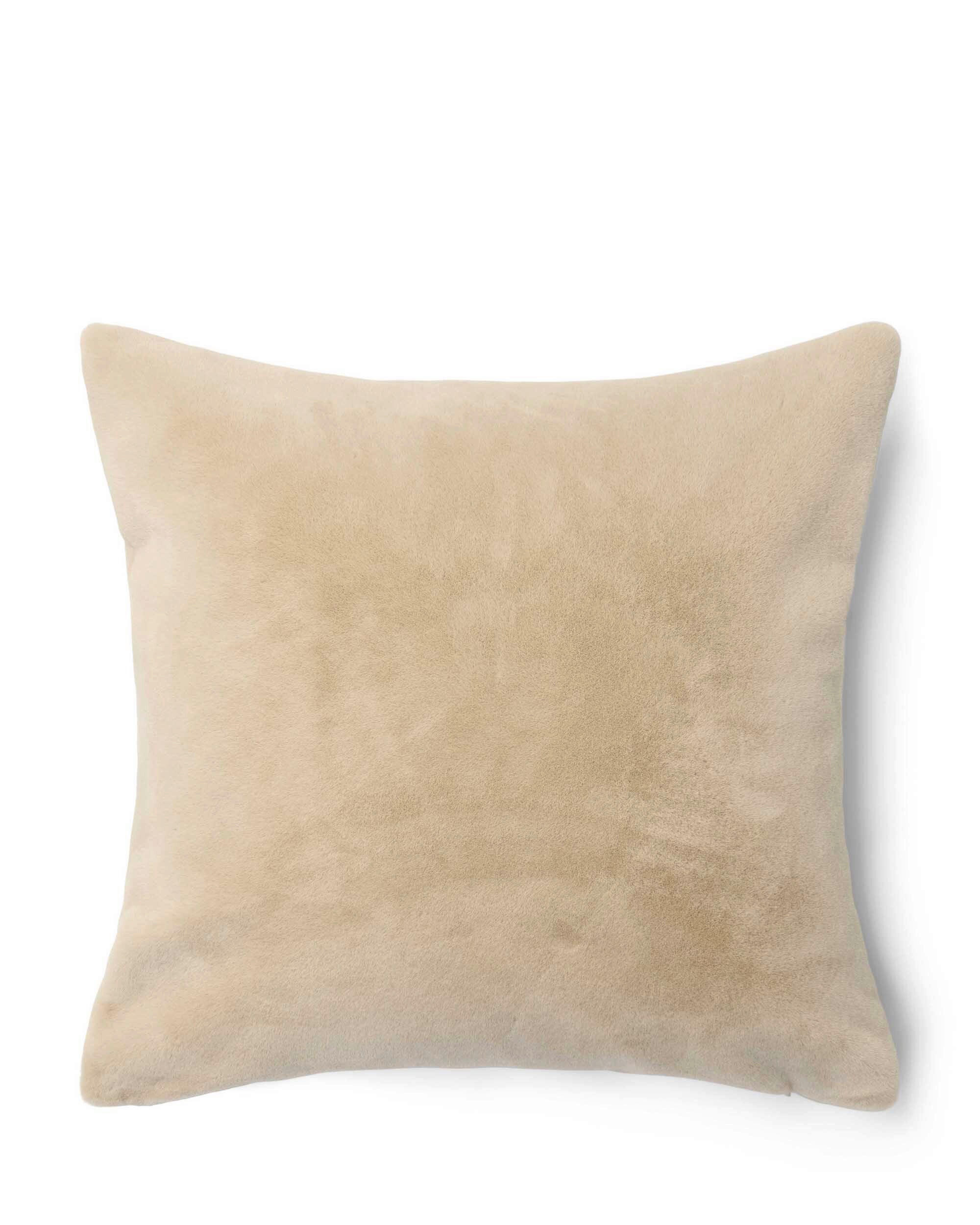 FELLKISSEN 50/50 cm  - Sandfarben, Basics, Textil/Fell (50/50cm) - Essenza