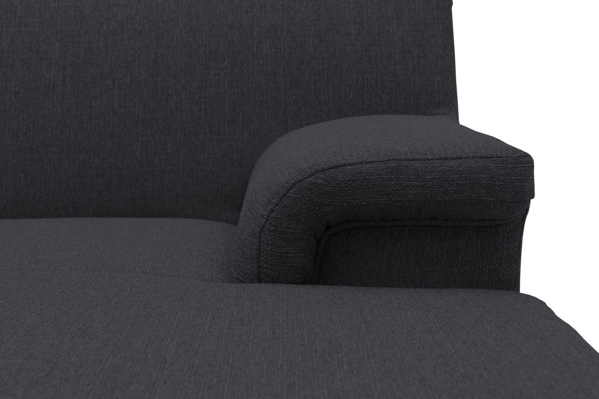 ECKSOFA Schlammfarben Webstoff  - Chromfarben/Schlammfarben, KONVENTIONELL, Textil/Metall (251/150cm) - MID.YOU
