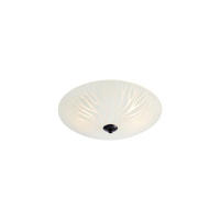 DECKENLEUCHTE Perla 36/10/36 cm  - Weiß, Basics, Glas/Kunststoff (36/10/36cm) - Markslöjd