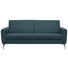 SCHLAFSOFA in Metall, Textil Blau - Blau/Edelstahlfarben, Design, Textil/Metall (207/91/88cm) - Carryhome SCHLAFSOFA in Metall, Textil Blau - Blau/Edelstahlfarben, Design, Textil/Metall (207/91/88cm) - Carryhome