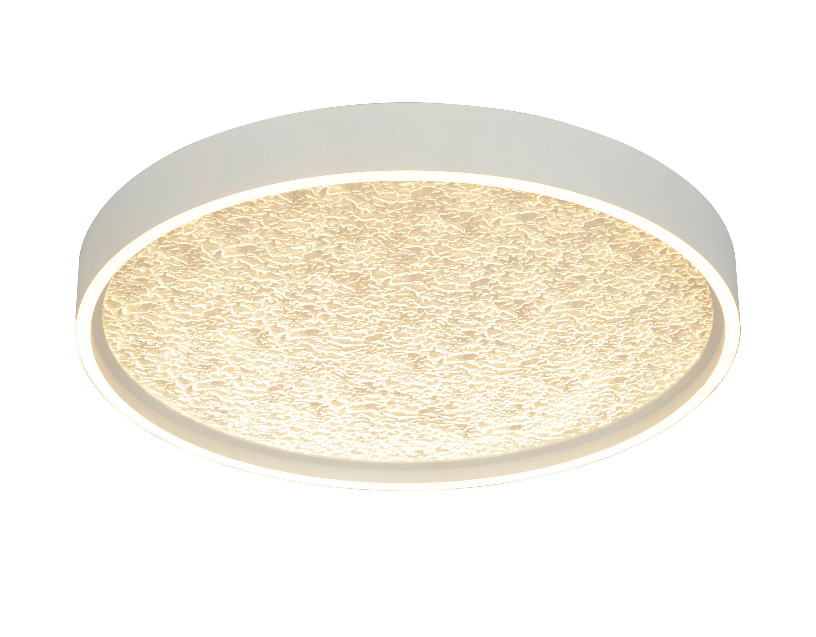 LED-DECKENLEUCHTE Bormes 60/6,5 cm   - Weiß, Basics, Kunststoff/Metall (60/6,5cm)