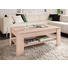 COUCHTISCH in Holzwerkstoff 110/65/47 cm - Eichefarben, Design, Holzwerkstoff (110/65/47cm) - Carryhome COUCHTISCH in Holzwerkstoff 110/65/47 cm - Eichefarben, Design, Holzwerkstoff (110/65/47cm) - Carryhome