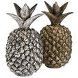 DEKOANANAS - Silberfarben, Basics, Kunststoff (15,5/28/15cm) - Ambia Home