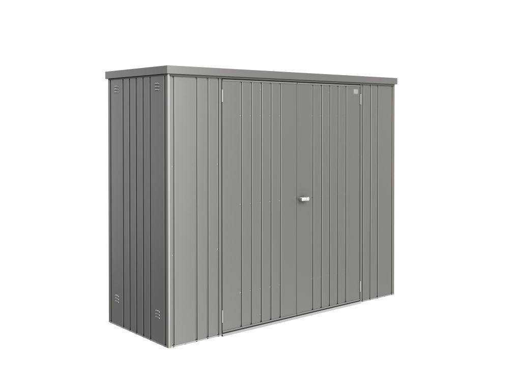GERÄTESCHRANK 227/182,5/83 cm  - Grau, Design, Metall (227/182,5/83cm) - Biohort