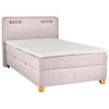 BOXBETT 120/200 cm  in Hellrosa  - Hellrosa, Konventionell, Holz/Textil (120/200cm) - Moderano