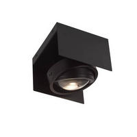 LED-DECKENLEUCHTE 17/13/22,5 cm   - Schwarz, Basics, Metall (17/13/22,5cm)