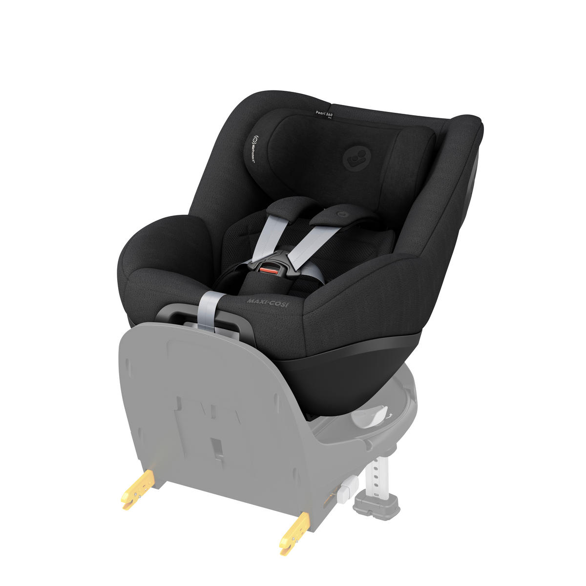BAKÅTVÄND BILBARNSTOL PEARL 360 PRO  - svart, Basics, metall/textil (43,2/49,6/71,4cm) - Maxi Cosi Pro