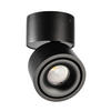 LED-DECKENSTRAHLER UNI 9/9/7,5 cm   - Schwarz, KONVENTIONELL, Metall (9/9/7,5cm)