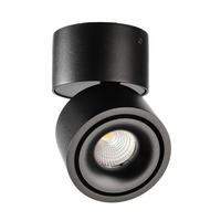 LED-DECKENSTRAHLER - Schwarz, Konventionell, Metall (9/9/7,5cm)