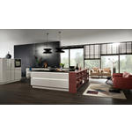 EINBAUKÜCHE   - Rot/Grau, Basics, Holzwerkstoff - Dieter Knoll