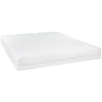TASCHENFEDERKERNMATRATZE PHB LUX 7 ZONEN H3 180/200 cm Höhe ca. 23 cm 7 -Zonen - Weiß, MODERN, Textil (180/200cm) - Livetastic