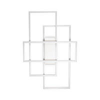 LED-DECKENLEUCHTE Frame Rettangolo Bianco 62,5/41/6 cm   - Weiß, Design, Kunststoff/Metall (62,5/41/6cm) - Ideal Lux