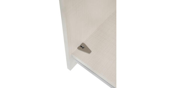 DREHTÜRENSCHRANK inkl. Zubehör 298/240/63 cm,  in Eiche Artisan, Elfenbein, 6-türig  - Elfenbein/Alufarben, Design, Holzwerkstoff/Metall (298/240/63cm) - Dieter Knoll