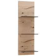 Wandpaneel - Eichefarben, Natur, Glas/Holz (32/104/26,2cm) - Voglauer