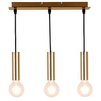 PENDELLAMPA Dallas 38/7/114.5 cm  - svart/guldfärgad, Design, metall (38/7/114.5cm)