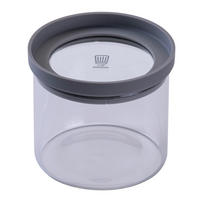 VORRATSDOSE Chefkoch 0,5 L  - Transparent/Hellgrau, Basics (500ml) - Chefkoch+Fackelmann