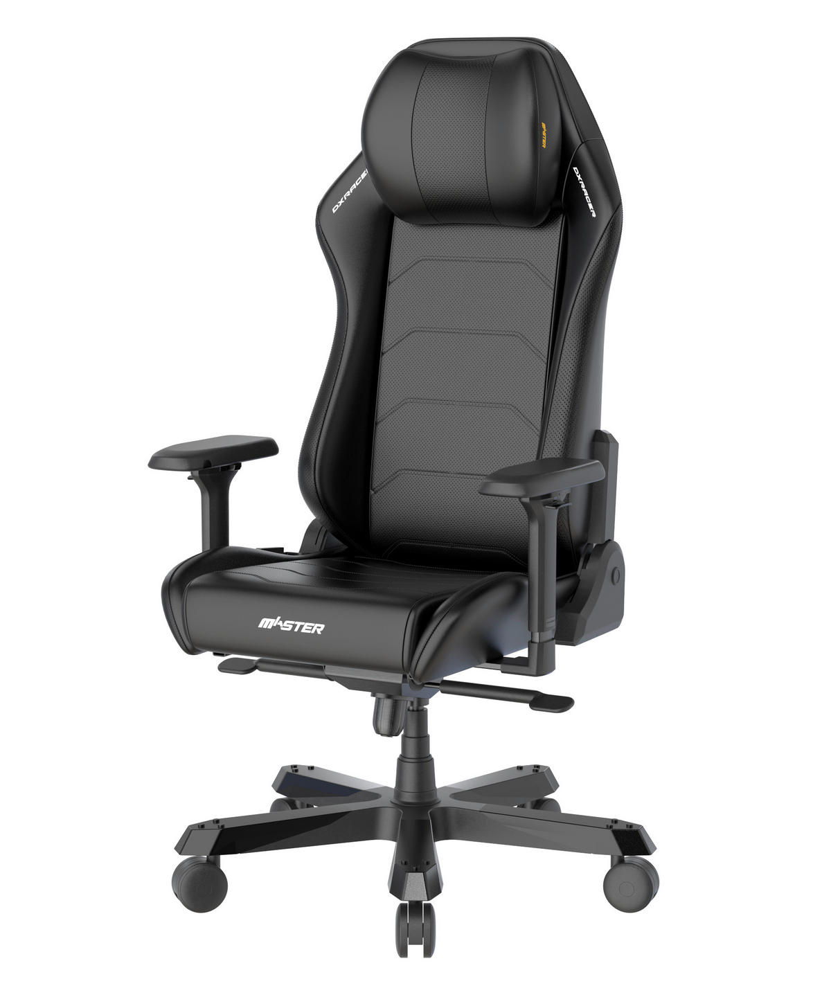 GAMINGSTUHL  in Lederlook Schwarz  - Schwarz, KONVENTIONELL, Textil/Metall (70/133/70cm) - Dxracer